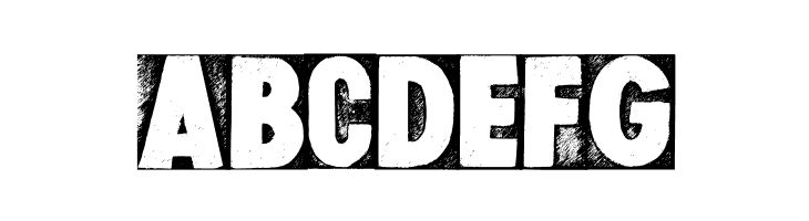 CF Letterpress Type Two PERSO Regular  Free Fonts Download