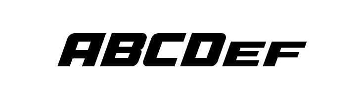 A4 SPEED Bold  Free Fonts Download