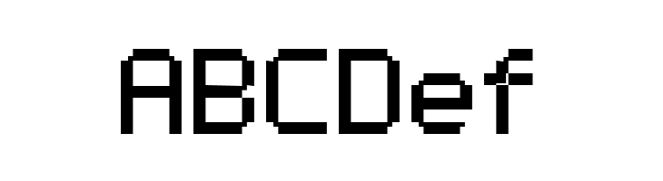 PF Tempesta Seven  Free Fonts Download