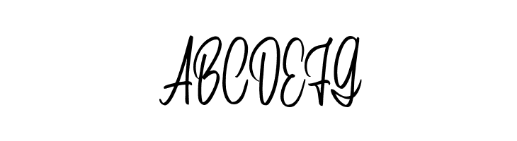 YustinScriptDEMO-Regular  Free Fonts Download