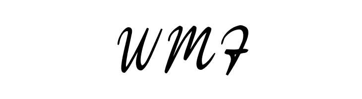 KathicaScriptDEMO-Regular  Free Fonts Download