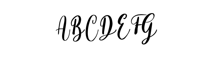 Alyssa Calligraphy Regular  Free Fonts Download