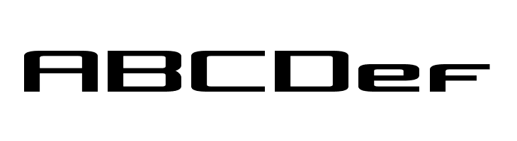 Concielian Expanded  Free Fonts Download