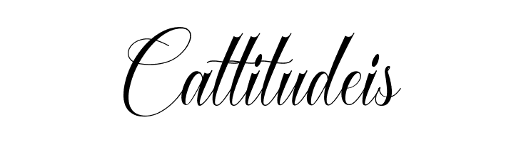 CatalineScript  Free Fonts Download