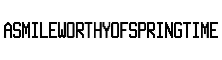 16x8Pxl_Mono Regular  Free Fonts Download