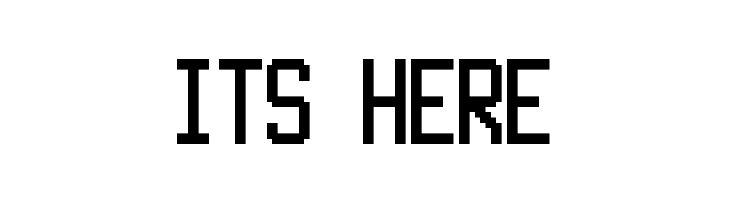 16x8Pxl_Mono Regular  Free Fonts Download