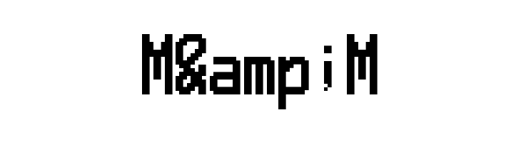 16x8Pxl_Mono Regular  Free Fonts Download