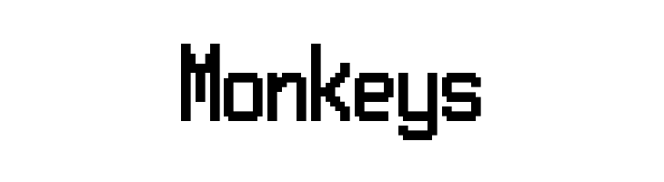 16x8Pxl_Mono Regular  Free Fonts Download