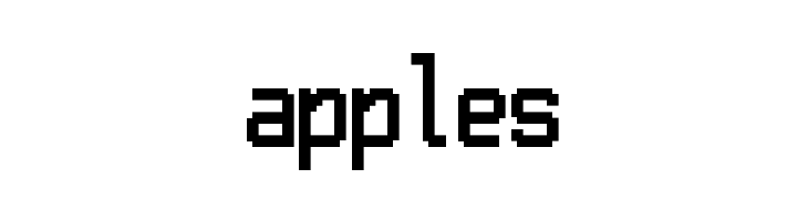 16x8Pxl_Mono Regular  Free Fonts Download