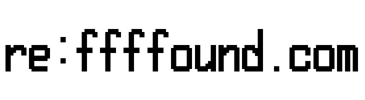 16x8Pxl_Mono Regular  Free Fonts Download