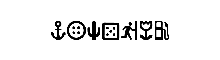 Ancla Alphabet  Free Fonts Download