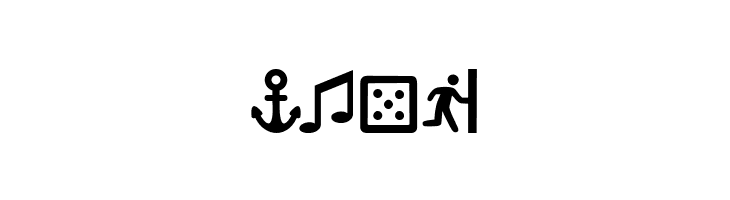 Ancla Alphabet  Free Fonts Download