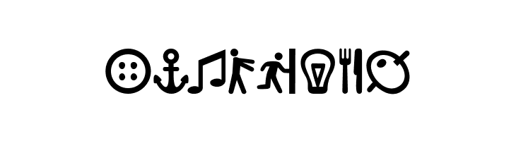 Ancla Alphabet  Free Fonts Download