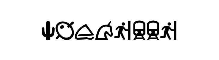 Ancla Alphabet  Free Fonts Download