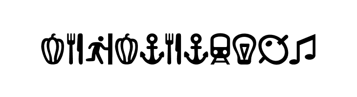 Ancla Alphabet  Free Fonts Download