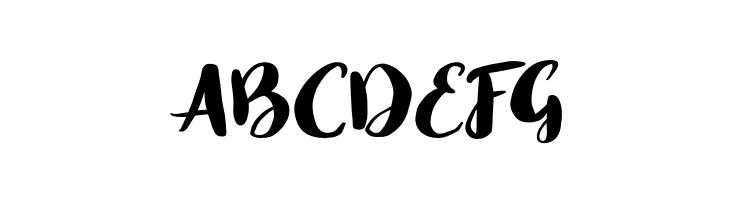 BlustyScriptFree-Regular  Free Fonts Download