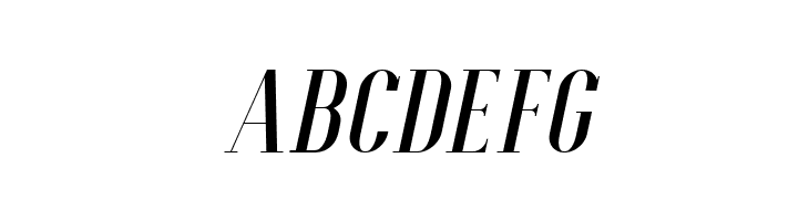 Espoir Serif Free Italic  Free Fonts Download