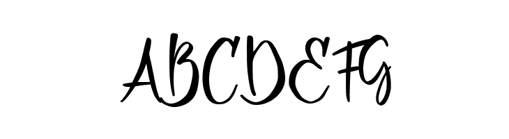 Marlyn Free Regular  Free Fonts Download