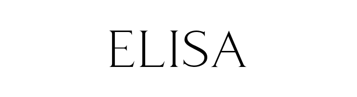ELISA Coldiac Free Regular Font