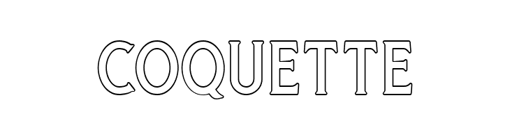 Giroud Free Outline  Free Fonts Download