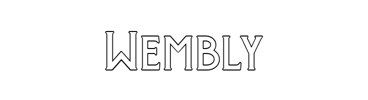 Giroud Free Outline  Free Fonts Download