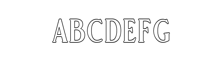 Gold Coast Free Outline  Free Fonts Download
