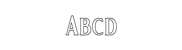 Gold Coast Free Outline  Free Fonts Download
