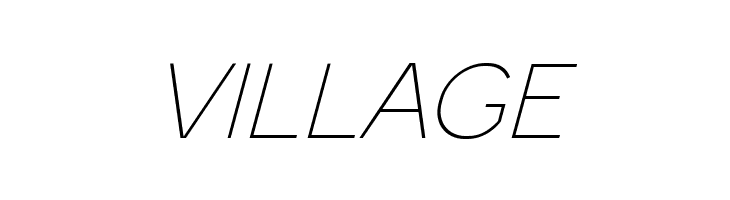 Monocole Free Thin Italic  Free Fonts Download