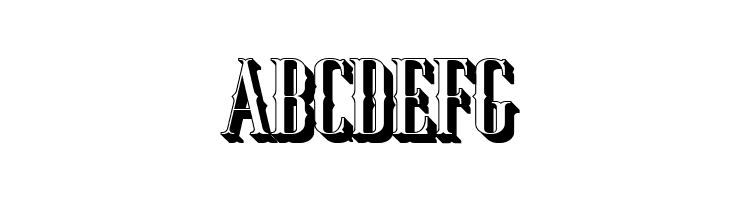 Jocker Free Extrude Right  Free Fonts Download