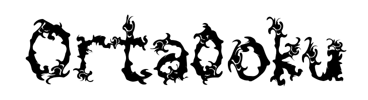 Spooky Flames - Personal Use  Free Fonts Download