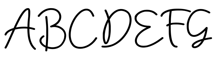 May Lova Bold  Free Fonts Download