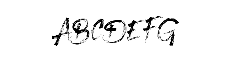 Blood Scratch - Personal Use  Free Fonts Download