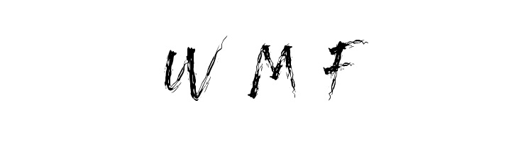 Blood Scratch - Personal Use  Free Fonts Download