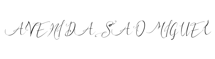 Milova Demo Regular  Free Fonts Download