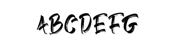 Gebrush Regular  Free Fonts Download