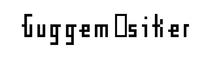 Cubebitmap 12point  Free Fonts Download