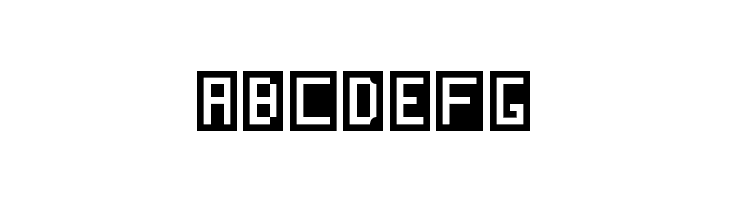 SD LED Screen Regular  Free Fonts Download