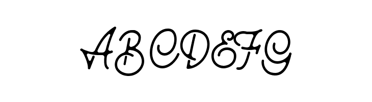 Rampage Monoline Rounded  Free Fonts Download