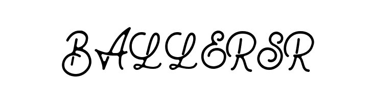 Rampage Monoline Rounded  Free Fonts Download