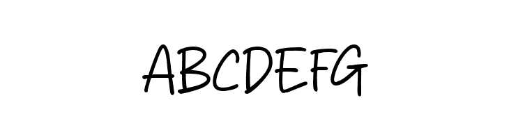 Sticky Marker Regular  Free Fonts Download