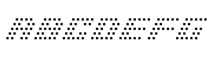 BM pinhole A13  Free Fonts Download