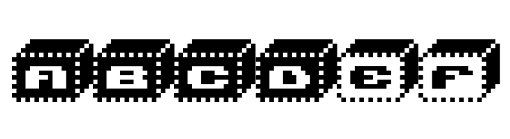 V5 Bloques  Free Fonts Download