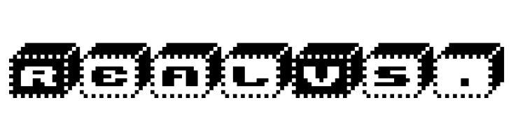 V5 Bloques  Free Fonts Download