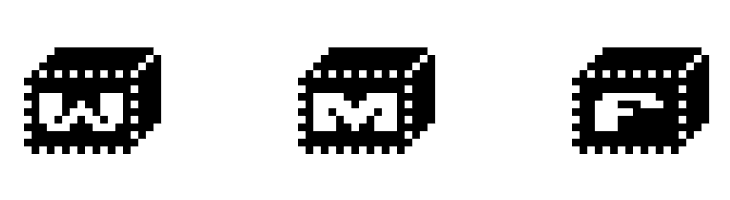 V5 Bloques  Free Fonts Download