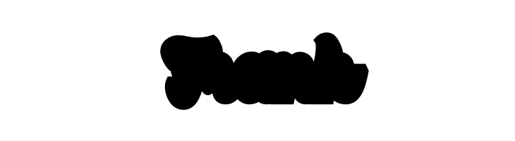 Maloney extrude  Free Fonts Download