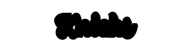 Maloney extrude  Free Fonts Download