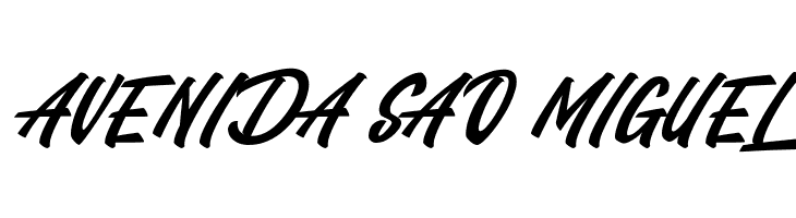 Manzein demo  Free Fonts Download