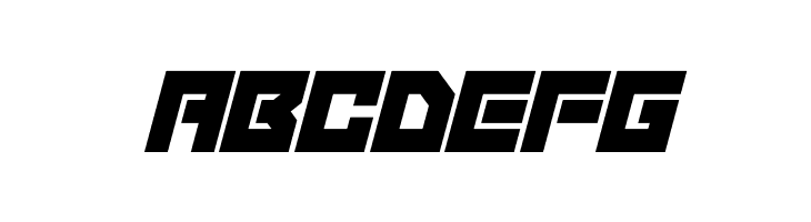 Robot Invaders Italic  Free Fonts Download