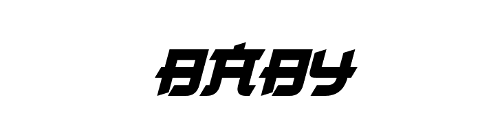 Japanese 2020 Italic  Free Fonts Download