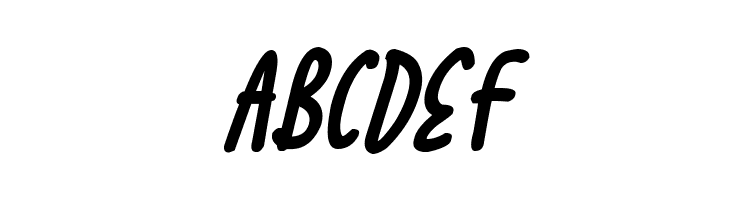 Halloween Treats Italic  Free Fonts Download